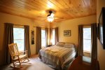 Main Floor Bedroom in Luxury White Mountain Vacation Home